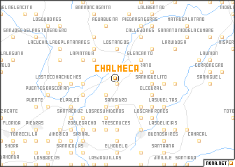 map of Chalmeca