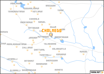 map of Chalmeda