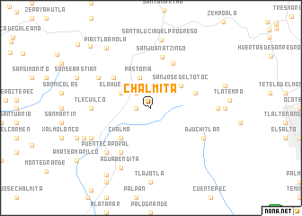 map of Chalmita