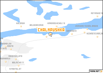 map of Chalmpushka