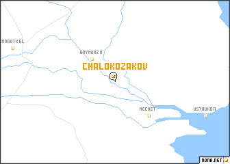 map of Chalokozakov