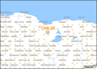 map of Chalon