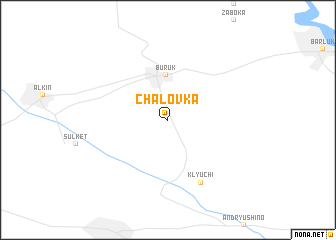 map of Chalovka