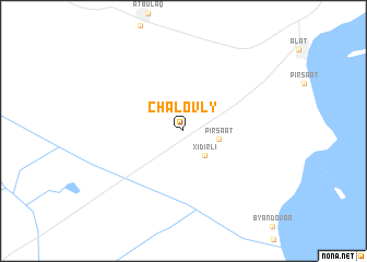 map of Chalovly