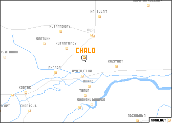 map of Chalo