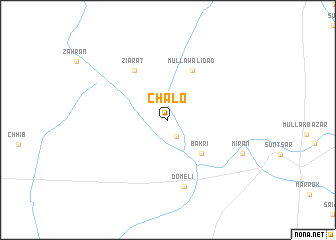 map of Chalo