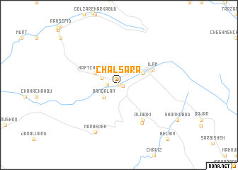 map of Chāl Sarā