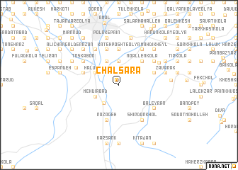 map of Chāl Sarā