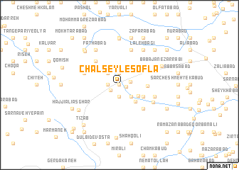 map of Chāl Seyl-e Soflá