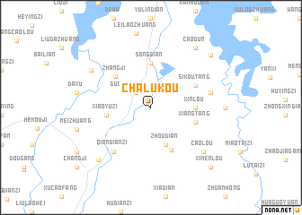 map of Chalukou