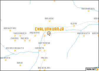 map of Chalunhuanja
