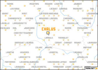 map of Chalus