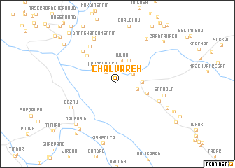 map of Chālvāreh