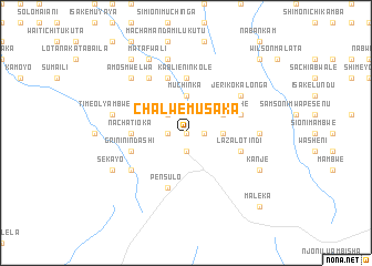 map of Chalwe Musaka