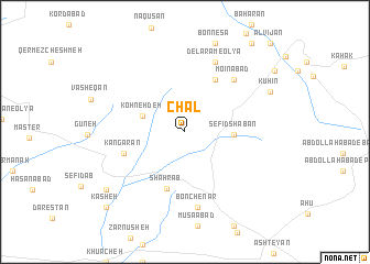 map of Chāl