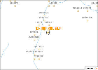 map of Chamakalela