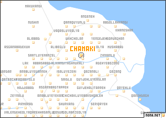 map of Chamakī