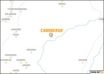 map of Chamakpur