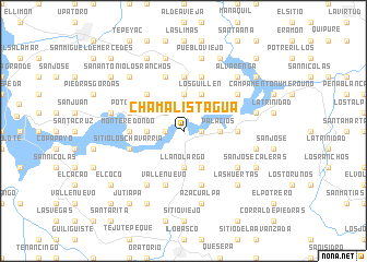 map of Chamalistagua