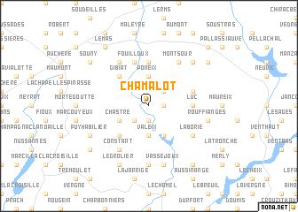 map of Chamalot