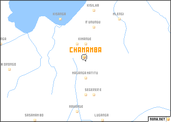 map of Chamamba