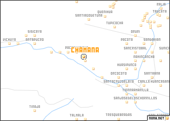map of Chamana
