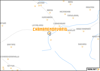 map of Chaman-e Morvārīd