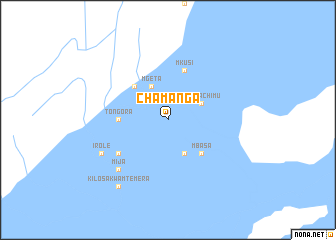 map of Chamanga