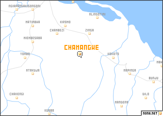 map of Chamangwe