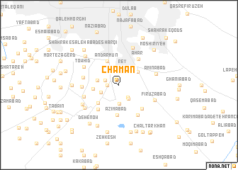 map of Chaman