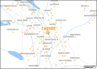 map of Chaman