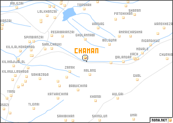 map of Chaman