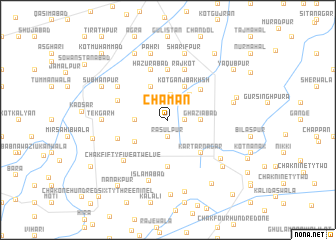 map of Chaman