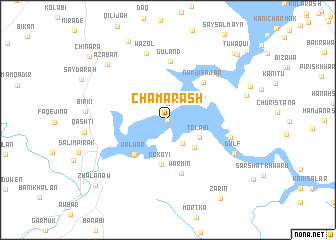 map of Chamarash