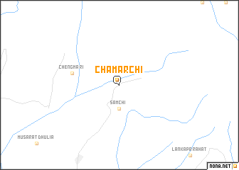 map of Chamarchi