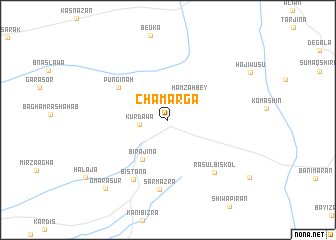 map of Chamarga