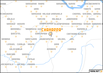 map of Chamarra