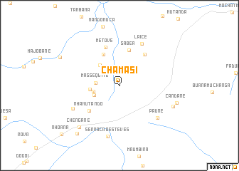 map of Chamasi