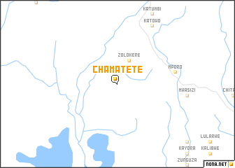 map of Chamatete