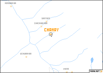 map of Chamay