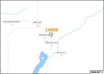 map of Chama