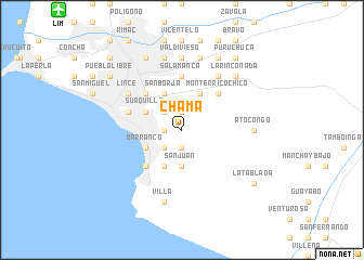 map of Chama