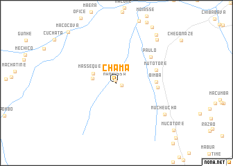 map of Chama