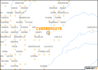 map of Chambamkuya