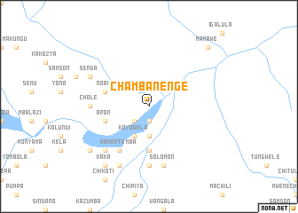 map of Chambanenge