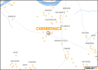 map of Chambanhuco