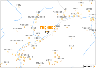 map of Chambar