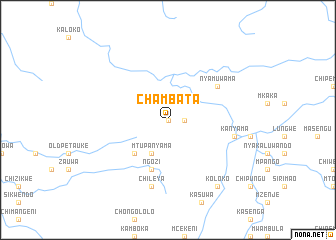 map of Chambata