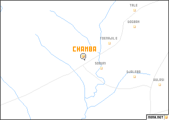 map of Chamba