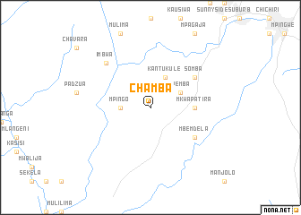 map of Chamba